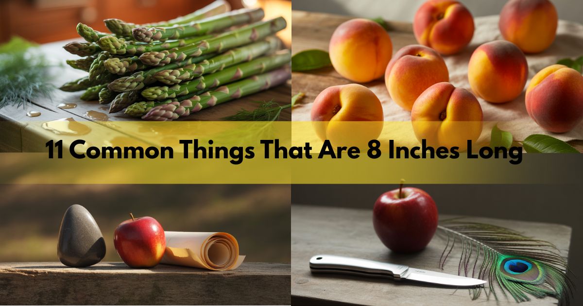 11 Common Things That Are 8 Inches Long: Your Ultimate Visual Guide