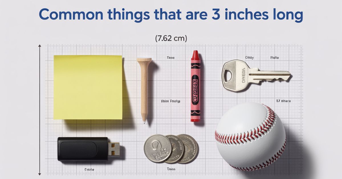 14 Common Things That Are 3 Inches Long: Your Visual Guide to Quick Measurements