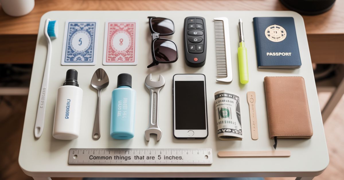 16 Common Things That Are 5 Inches Long: Your Visual Guide to This Handy Measurement