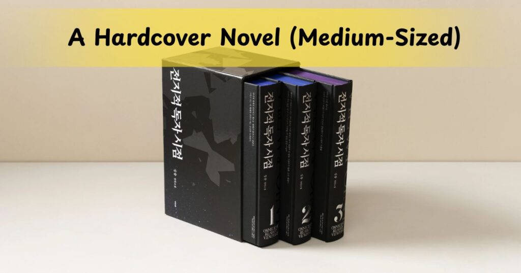 A Hardcover Novel (Medium-Sized)