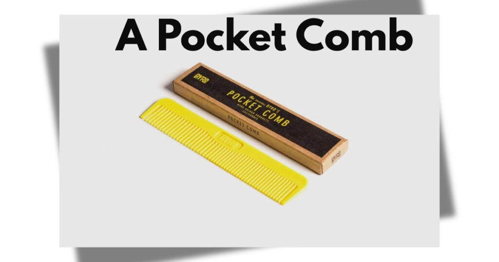 A Pocket Comb