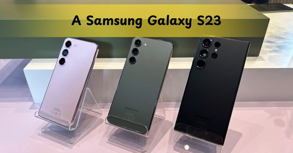A Samsung Galaxy S23