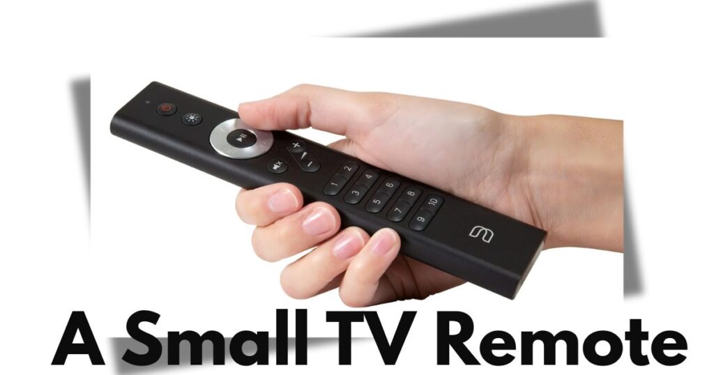 A Small TV Remote
