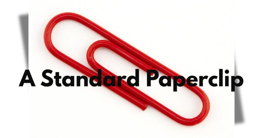 A Standard Paperclip