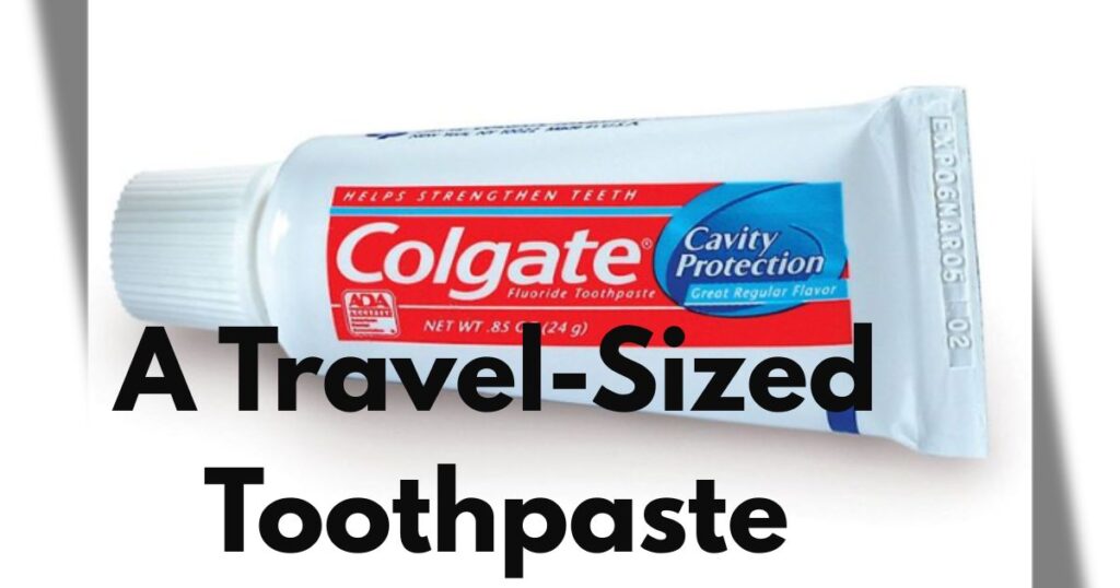 A Travel-Sized Toothpaste