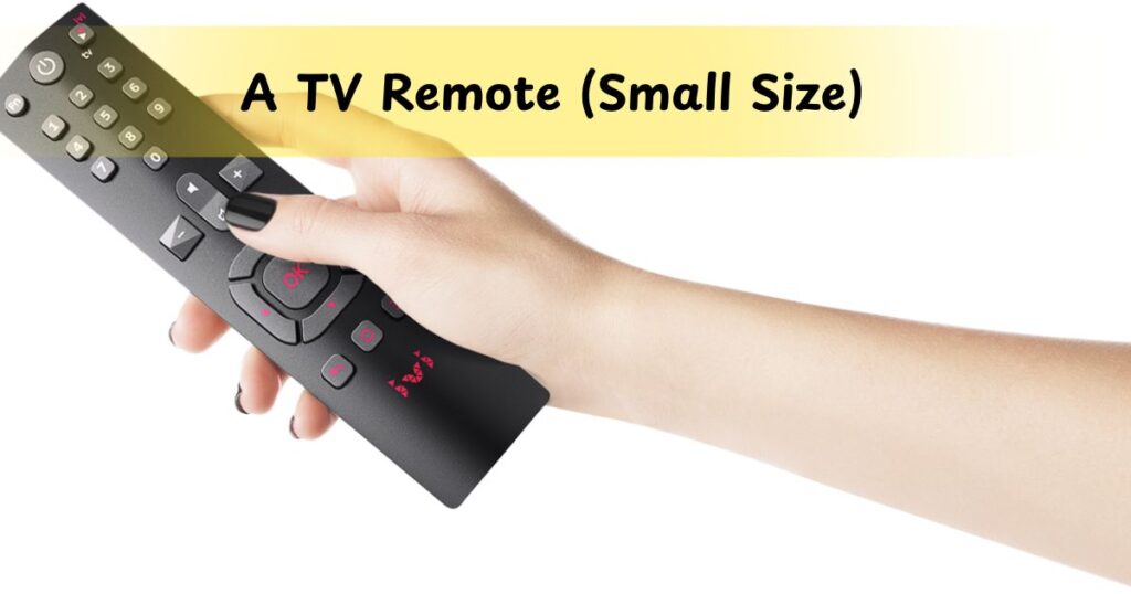 A TV Remote (Small Size)