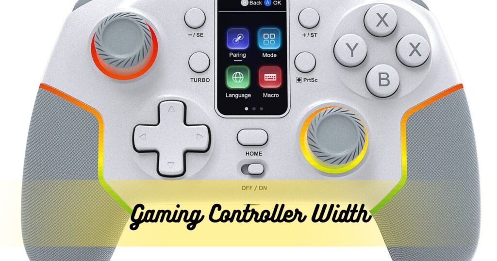 Gaming Controller Width