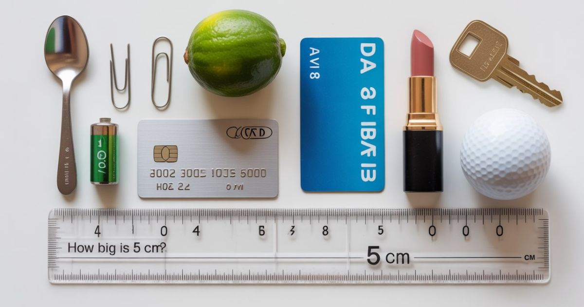 How Big Is 5 Cm? 15 Common Things That Are 5 Cm Long/Big