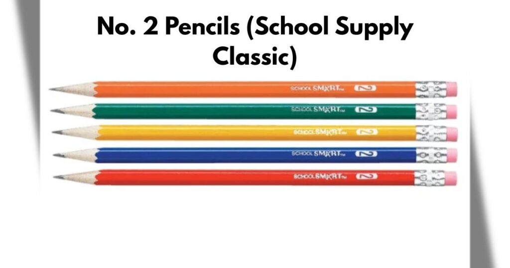 No. 2 Pencils (School Supply Classic)