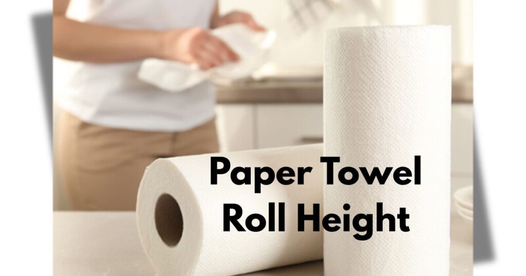 Paper Towel Roll Height