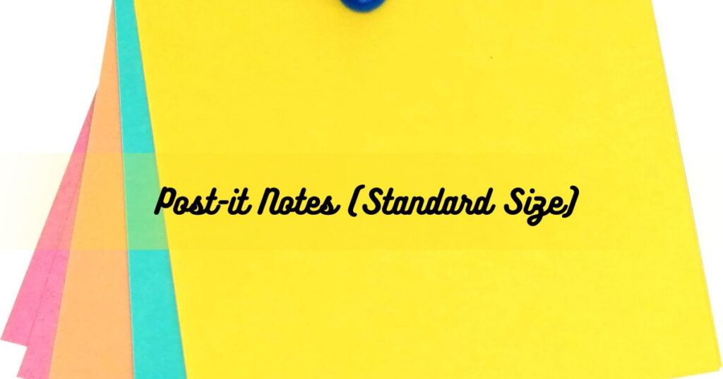 Post-it Notes (Standard Size)