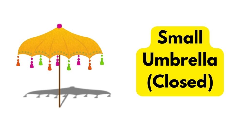 Small Umbrella (Closed)