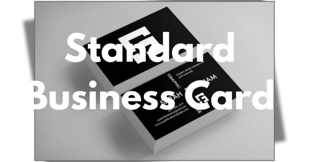 Standard Business Card