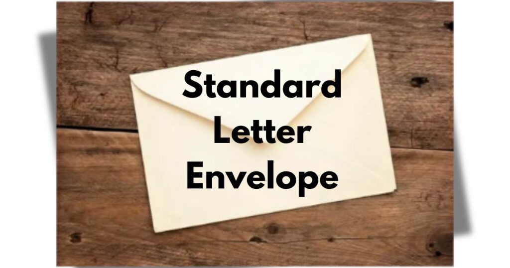 Standard Letter Envelope