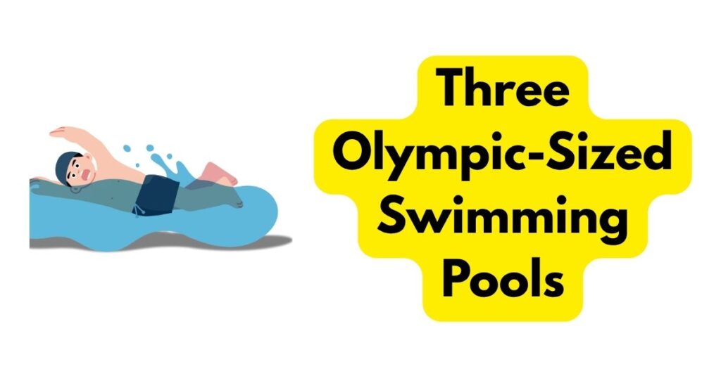 Three Olympic-Sized Swimming Pools