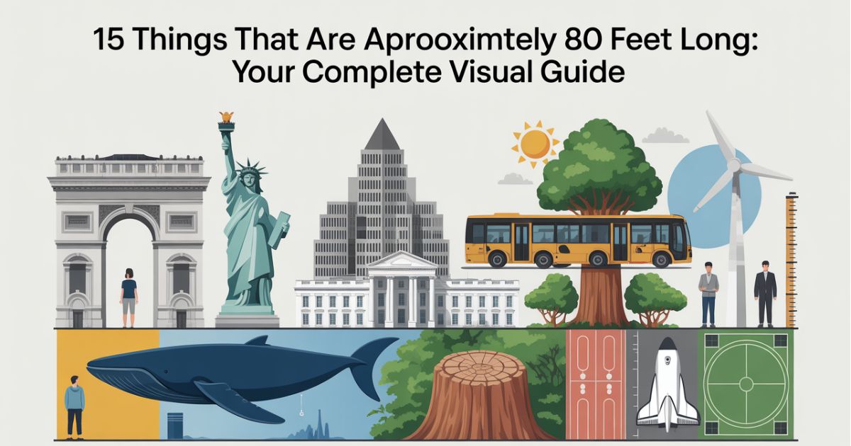 15 Things That Are Approximately 80 Feet Long: Your Complete Visual Guide