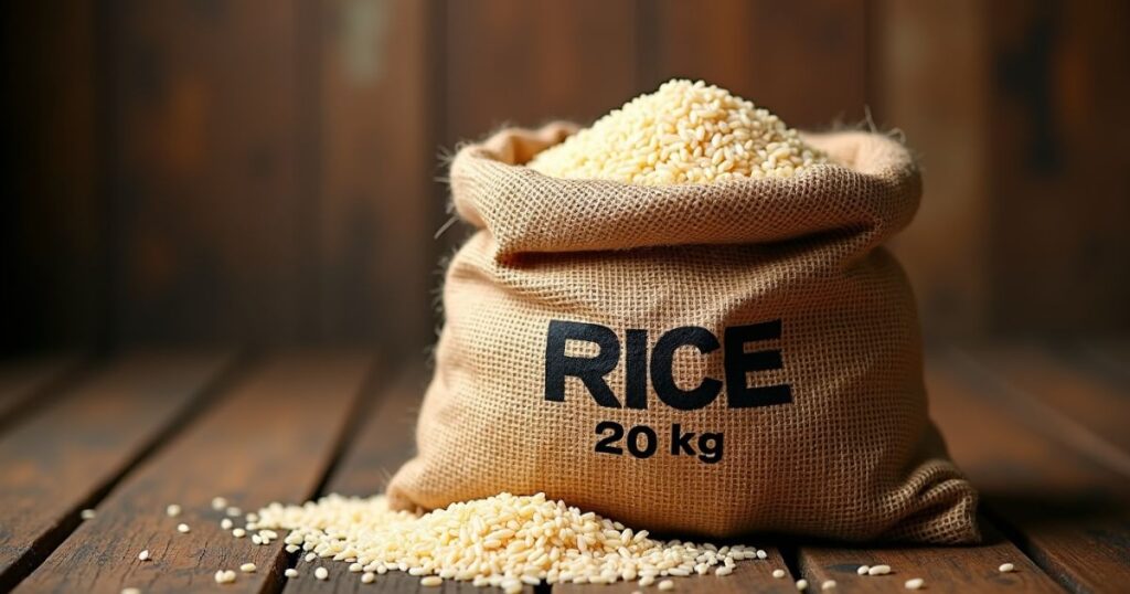A Big Bag of Rice (20 kg Sack)