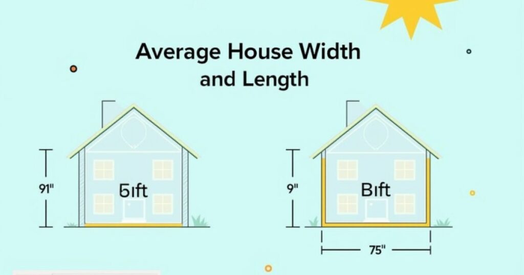 Average House Width and Length in Feet