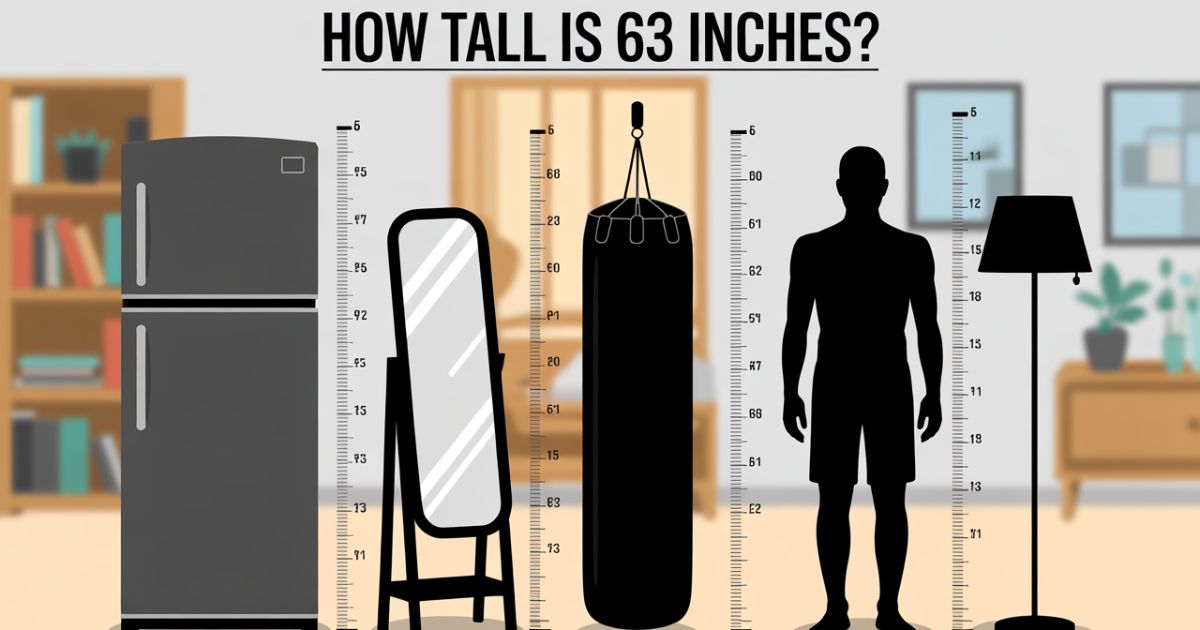 How Tall Is 63 Inches? 10 Common Things That Are 63 Inches Tall