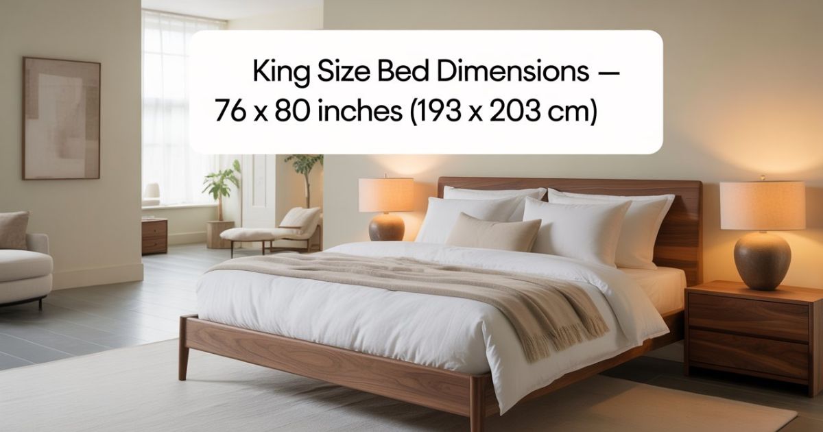 King Size Bed Dimensions: Your Complete 2025 Guide to Choosing the Perfect Sleep Space
