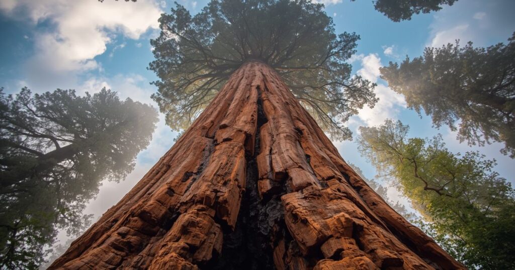 One-Third of a Giant Sequoia Tree