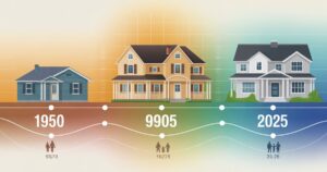 The Average Size of a House: How U.S. Home Sizes Have Evolved from 1980 to 2025