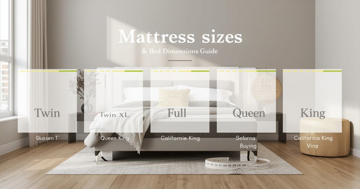 The Ultimate Mattress Sizes and Bed Dimensions Guide for 2025: Find Your Perfect Fit